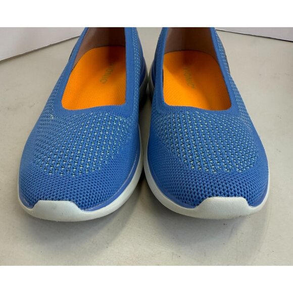 Vionic Kallie Slip On Shoes Knit Comfort Walking Lightweight Blue Azure Size 8.5 - Picture 4 of 7